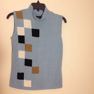 George Sleeveless Turtleneck Sweaters Two